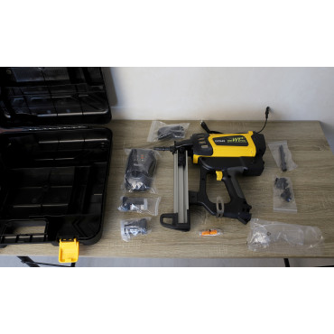 Газовий цвяхозабивний пістолет WISE TOOL GCN45 ( 2 ствола в комплекті )