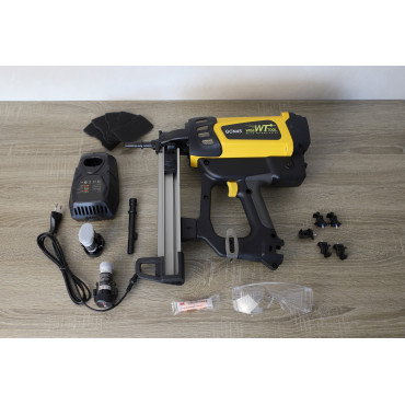 Газовий цвяхозабивний пістолет WISE TOOL GCN45 ( 2 ствола в комплекті )