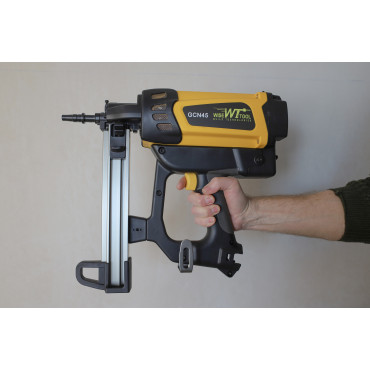 Газовий цвяхозабивний пістолет WISE TOOL GCN45 ( 2 ствола в комплекті )
