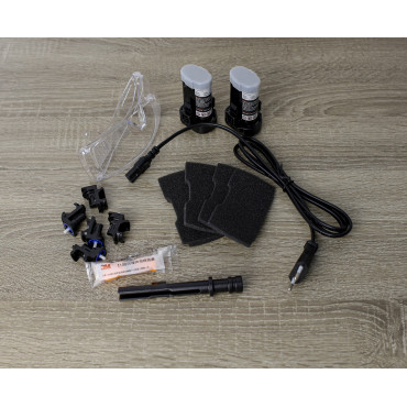 Газовий цвяхозабивний пістолет WISE TOOL GCN45 ( 2 ствола в комплекті )