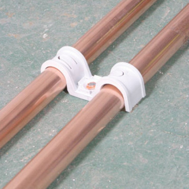 Тримач труби фіксуючий  двухсторонній 16-20 мм